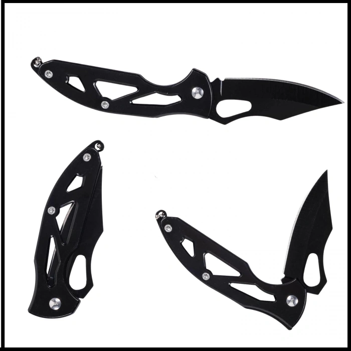 Uyguna-Yakala Cep Çakısı Paslanmaz Katlanır-CAK.519