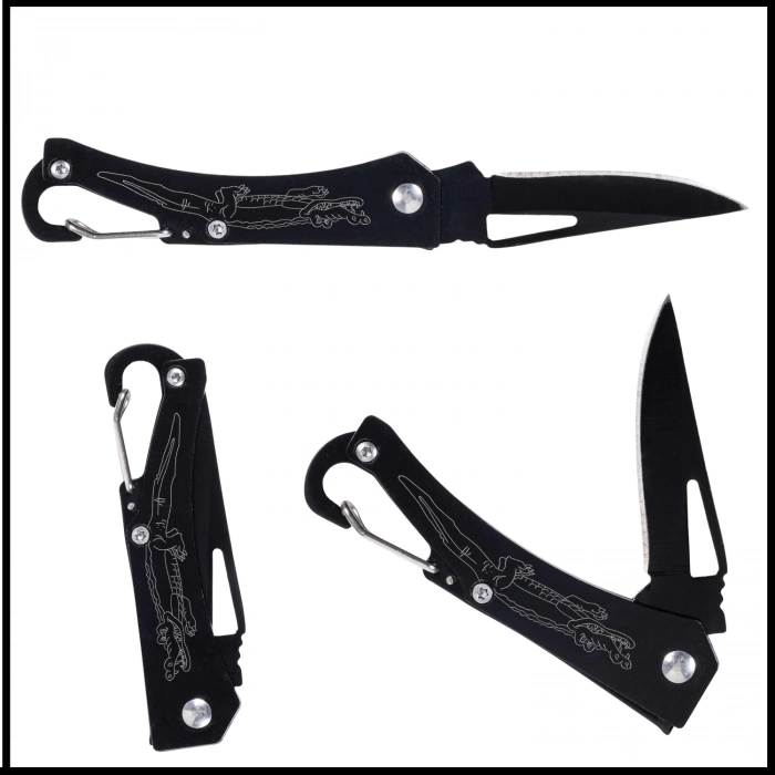 Uyguna-Yakala Cep Çakısı Paslanmaz Katlanır-CAK.522