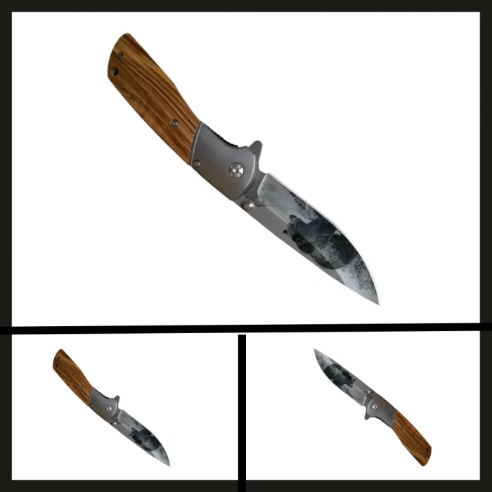 Uyguna-Yakala Cm-97 Chongming  Cep Çakısı-ÇAK.331