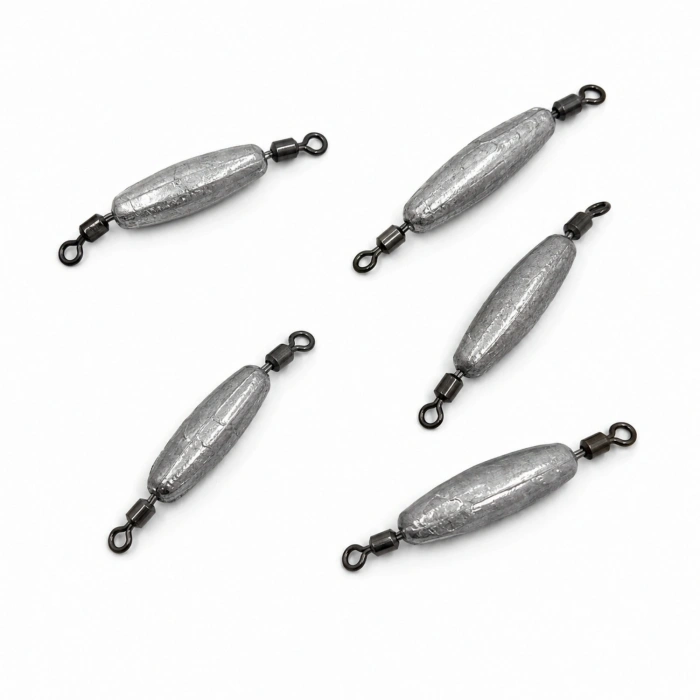 Uyguna-Yakala Çift Taraflı Fırdöndülü Kurşun - Fishack - 1 Gram (5li)