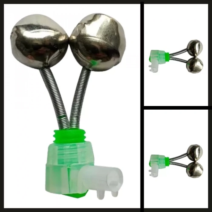 Uyguna-Yakala Çiftli Plastik Kıskaçlı Fosforlu Kamış Zili-LER.016