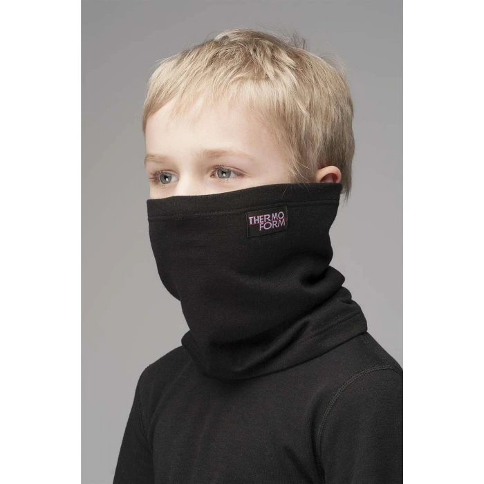 Uyguna-Yakala Çocuk Boyunluk - Thermoform - Heavy - Siyah