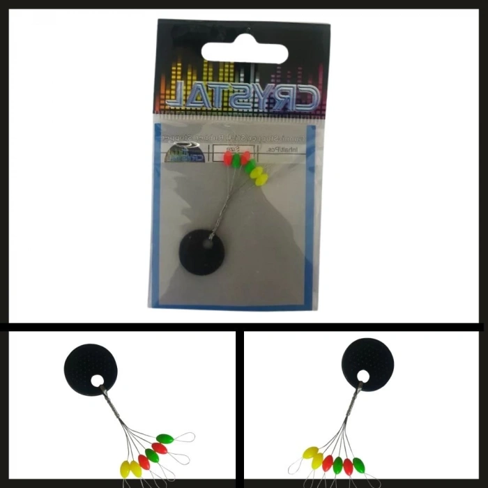 Uyguna-Yakala  S 6lı Renkli Kauçuk Stopper-MAL.304