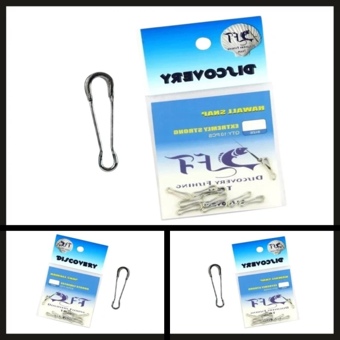 Uyguna-Yakala Klips (10lu) No:2 Hawai Snap Nikel-DON.006