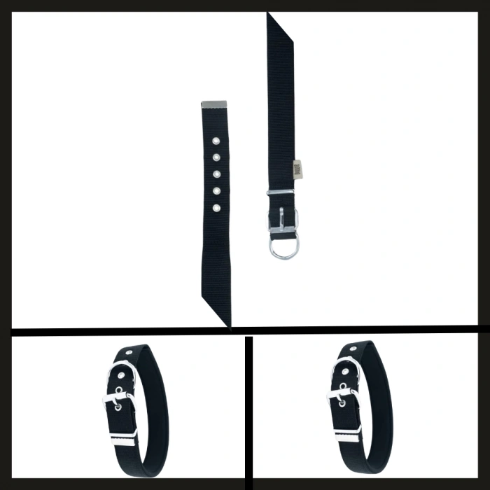 Uyguna-Yakala Kırmızı 3.0*47-55 Cm  Dokuma Boyun Tasması-SMA.347