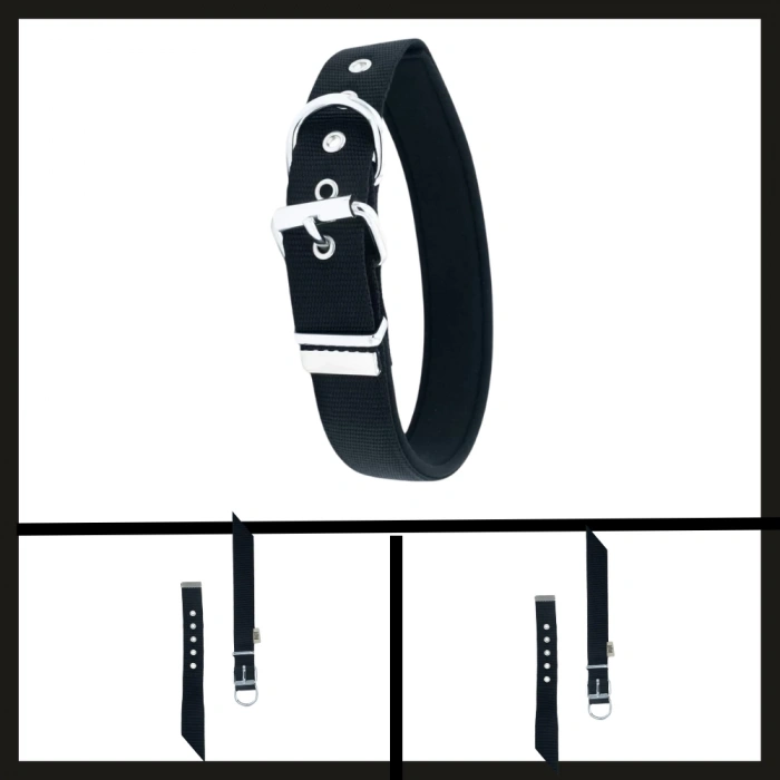 Uyguna-Yakala Kırmızı 3.0*47-55 Cm  Dokuma Boyun Tasması-SMA.347