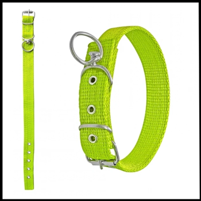 Uyguna-Yakala Dokuma Boyun Tasması Yeşil-SMA.508
