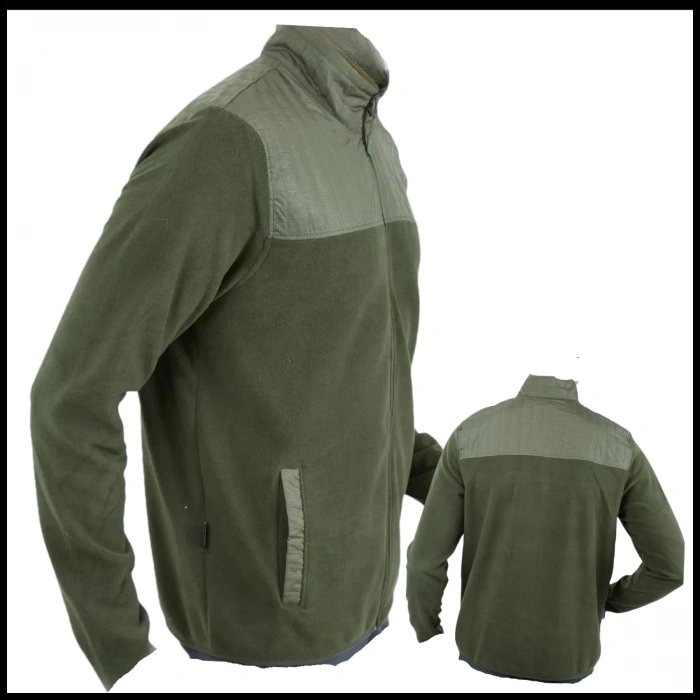 Uyguna-Yakala  Erkek Polar Mont Haki -KAB.704