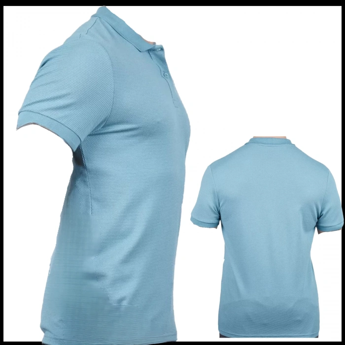 Uyguna-Yakala Erkek Polo T-shirt S.blue -SH.425