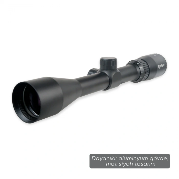 Uyguna-Yakala Eyebre 3-9x40 Tüfek Dürbünü