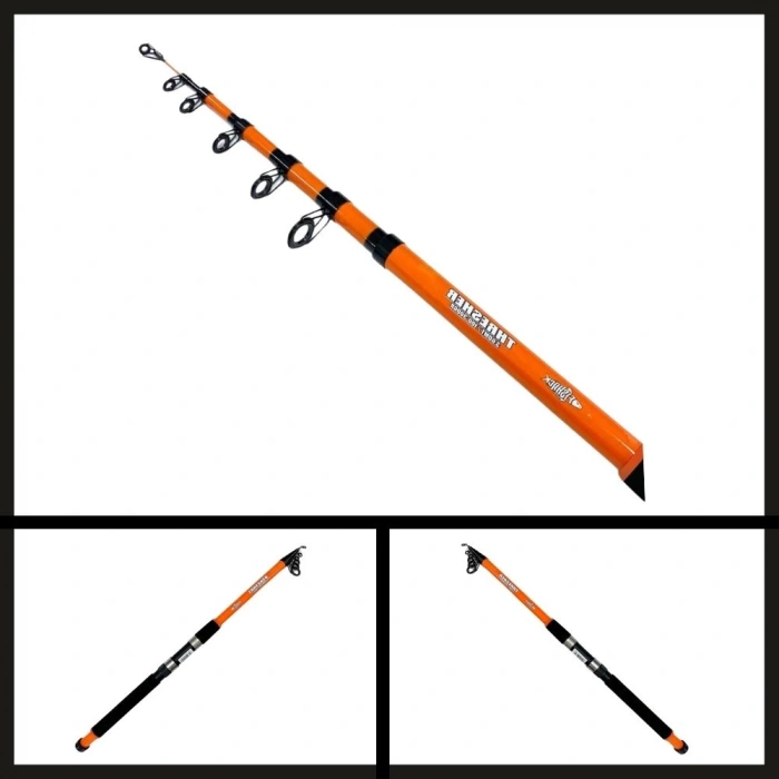 Uyguna-Yakala 3.60 Mt 100-300 Atar Thresher Teleskopik Kamış-AMS.011