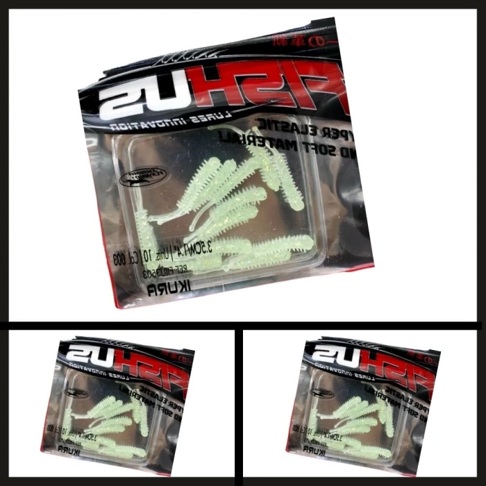 Uyguna-Yakala Fııu-3503 10lu Fishus Soft Yem 3.5 Cm-YEM.503