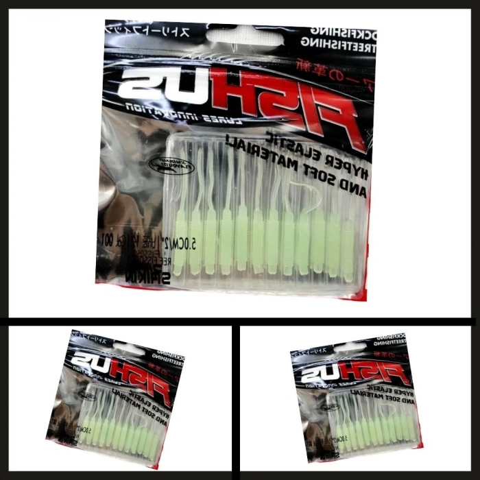 Uyguna-Yakala 5 Cm Fıss-0501 (12li) Fishus Soft Yem-YEM.500