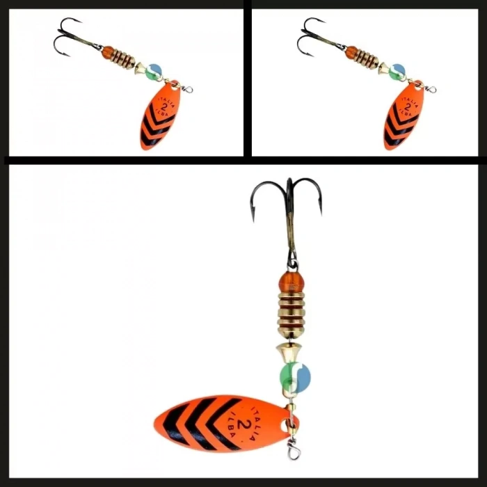 Uyguna-Yakala Fosforlu Portakal/siyah No:3 Lungo Sergente Döner Kaşık-KAŞ.323