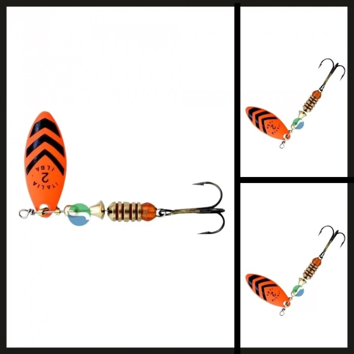 Uyguna-Yakala Fosforlu Portakal/siyah No:4 58534 Ilba Lungo Sergente-KAŞ.385