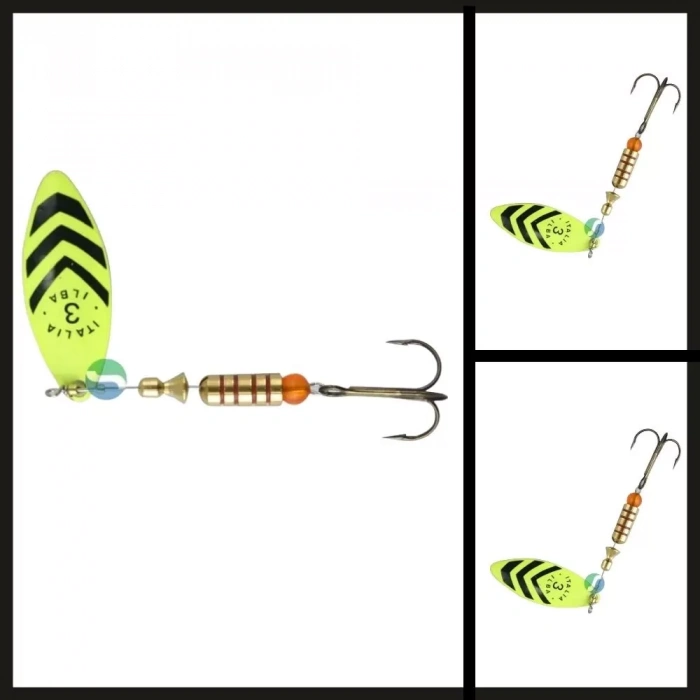 Uyguna-Yakala Fosforlu Yeşil/siyah No:4 58634 Ilba Lungo Sergente-KAŞ.219