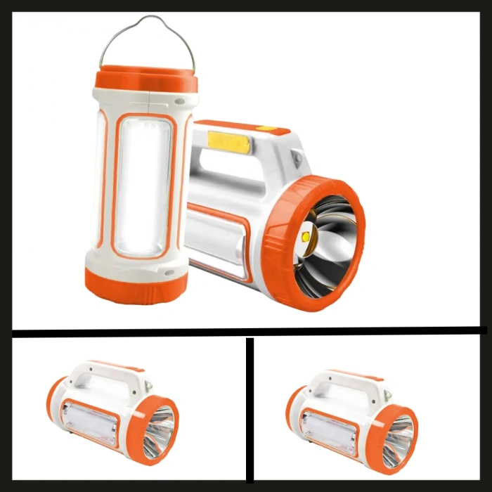 Uyguna-Yakala 3 W (projektör) Turuncu Solar&şarjlı El Feneri-NER.397