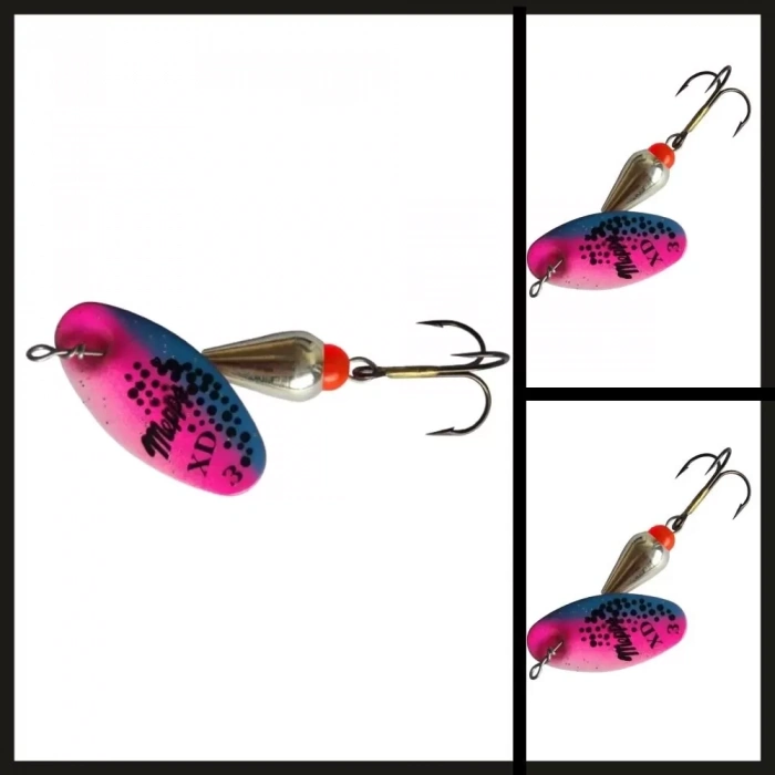 Uyguna-Yakala Gümüş/gökkuşağı No:1  Mepps Xd-KAŞ.336