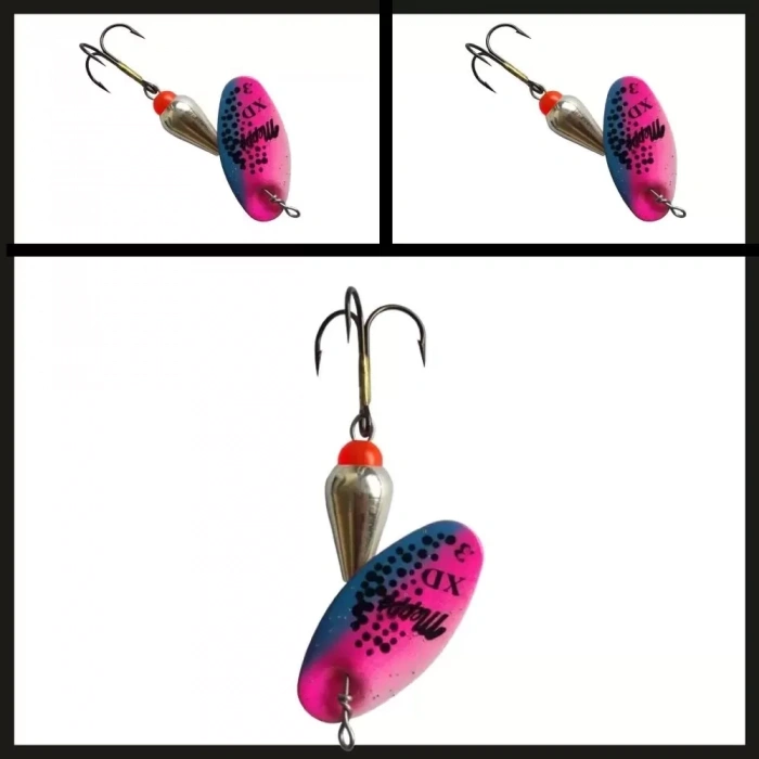 Uyguna-Yakala Gümüş/gökkuşağı No:2 Döner Kaşık-KAŞ.337