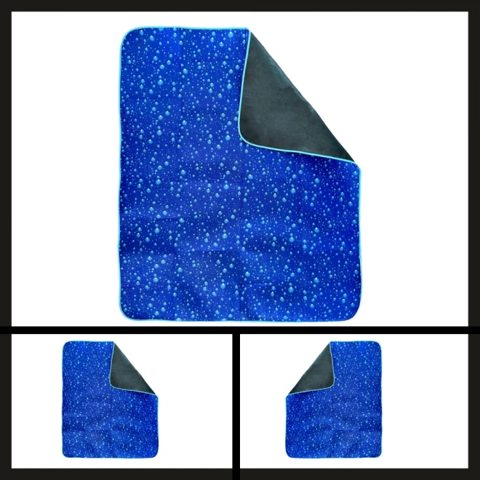 Uyguna-Yakala Mavi (150*180 Cm) Habitent Piknik Örtüsü-MLZ.234