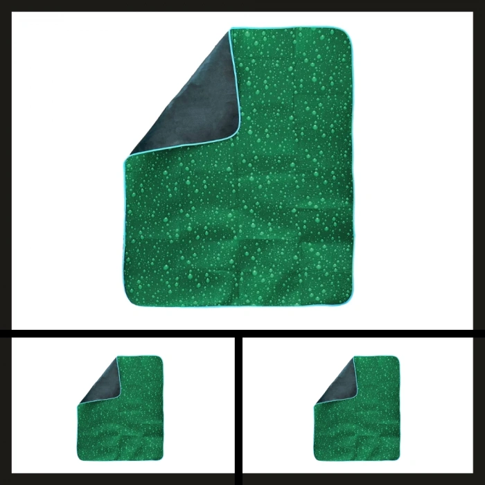 Uyguna-Yakala Yeşil (150*180 Cm) Habitent Piknik Örtüsü-MLZ.233