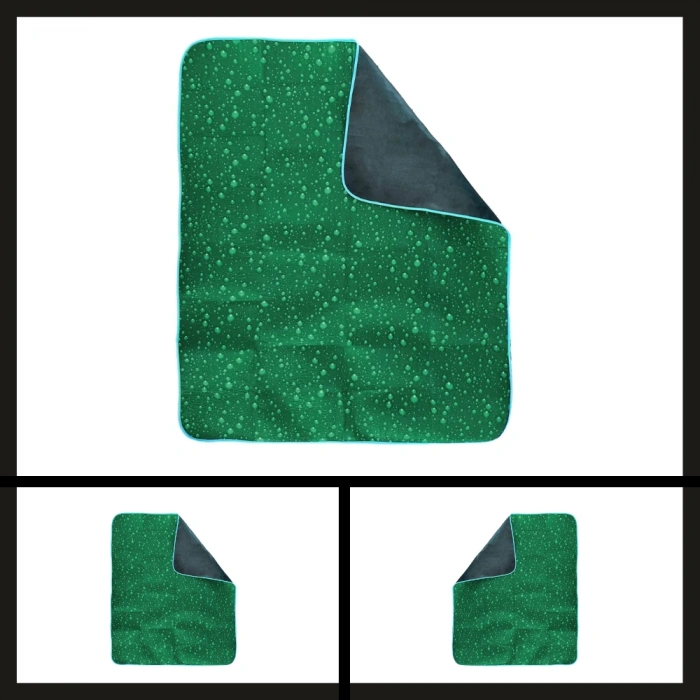 Uyguna-Yakala Yeşil (150*180 Cm) Habitent Piknik Örtüsü-MLZ.233