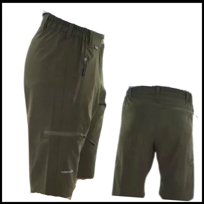 Uyguna-Yakala Haki Colorado Erkek Short-NT.522