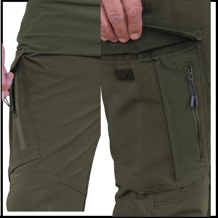 Uyguna-Yakala Haki Erkek Pantolon-NT.562