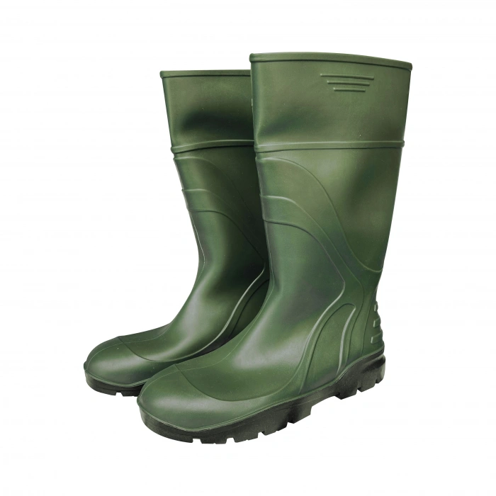 Uyguna-Yakala Arısan Reçber Pvc Haki Çizme