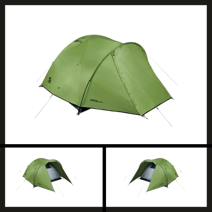 Uyguna-Yakala 135*300*220 Cm Hannah Harbor 4 Kişilik 3 Mevsim Çadır Spring Green-DIR.009