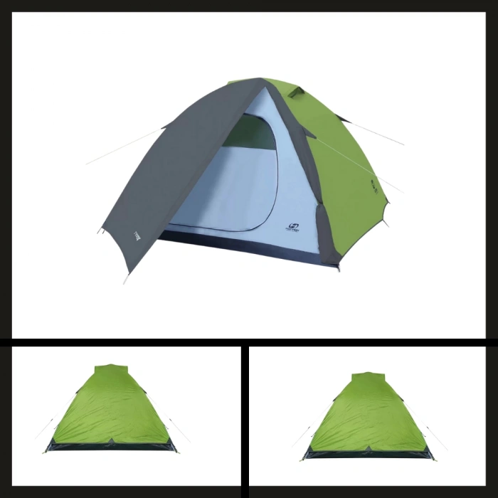 Uyguna-Yakala 140*300*220 Cm Hannah Tycoon 4 Kişilik Comfort Çadır (spring Green-cloudy Gray)-DIR.008