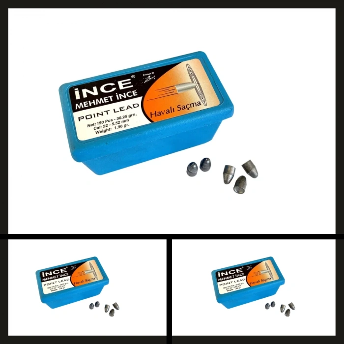 Uyguna-Yakala 150 Adet İnce Mehmet 5.52 Mm Psp Poind Havalı Tüfek Saçması-SAÇ.044