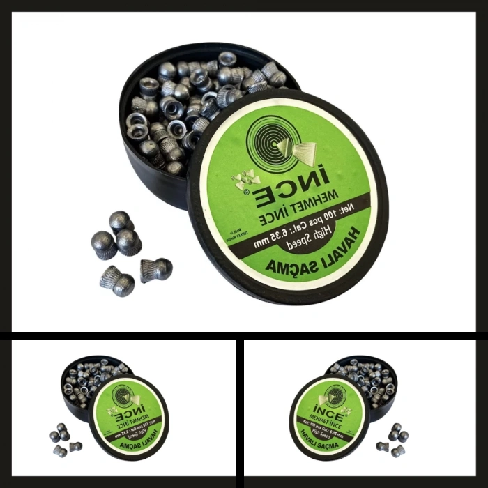 Uyguna-Yakala 100 Adet İnce Mehmet 6.35 Mm Havalı Tüfek Saçması-HFŞ.029