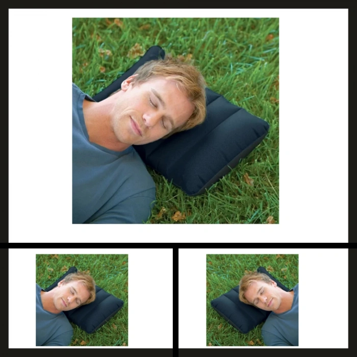 Uyguna-Yakala 43x28x9 cm (68672) Intex Kadife Şişme Minder-yastık-TAK.051