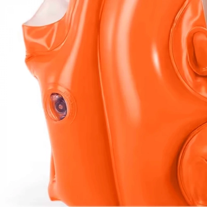 Uyguna-Yakala Intex Yakalı Deniz&Havuz Can Yeleği Kırmızı 50*47 cm (58671)