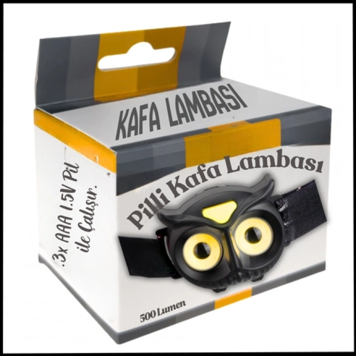 Uyguna-Yakala Kafa  Pilli Lambası-T-5100