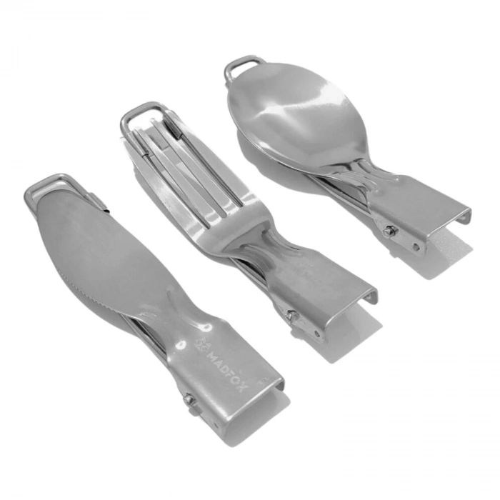 Uyguna-Yakala Kamp Çatal&Kaşık&Bıçak Seti - Madfof Heavy Duty - 547313