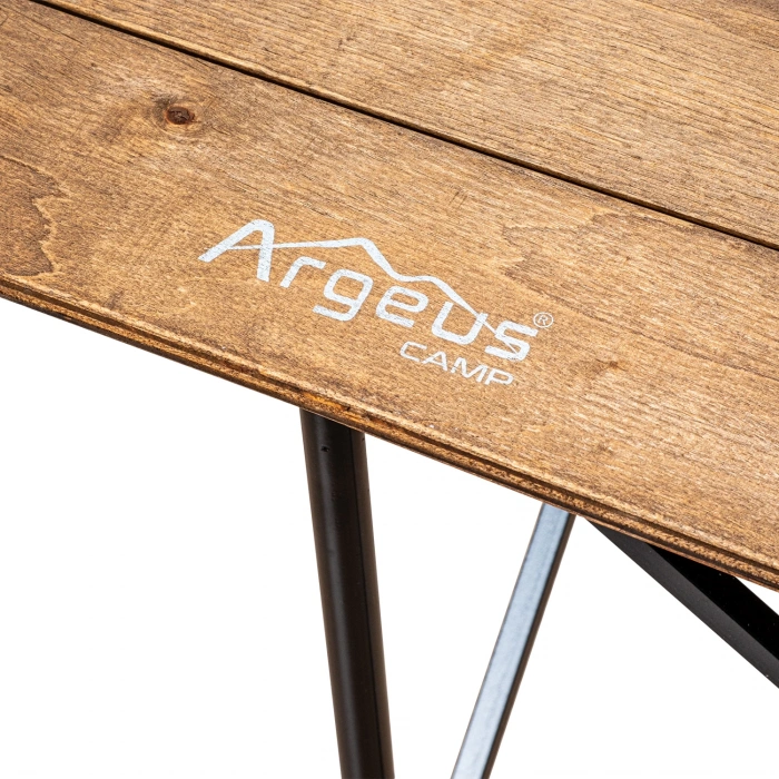 Uyguna-Yakala Katlanabilir Ahşap Kamp ve Piknik Masası - Akordion - (54023)