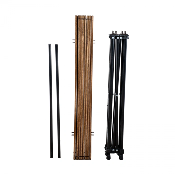 Uyguna-Yakala Katlanabilir Ahşap Kamp ve Piknik Masası - Akordion - (54023)