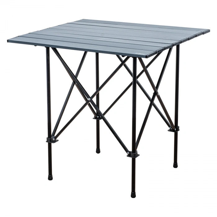 Uyguna-Yakala Katlanabilir Alüminyum Kamp ve Piknik Masası - Akordion - Antrasit - (54024)