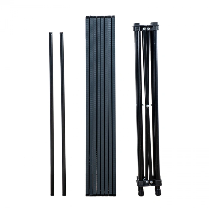 Uyguna-Yakala Katlanabilir Alüminyum Kamp ve Piknik Masası - Akordion - Antrasit - (54024)