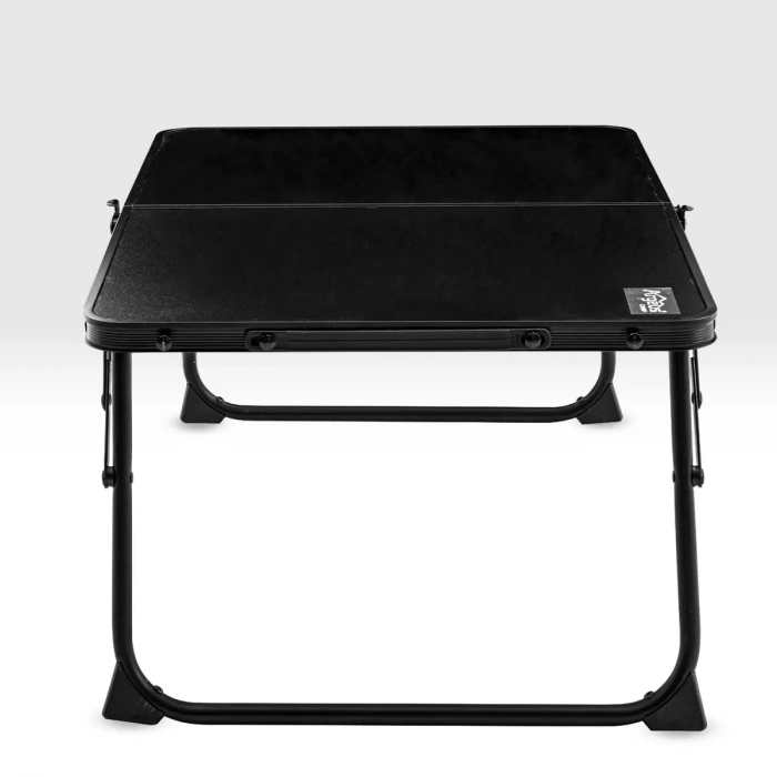 Uyguna-Yakala Katlanabilir Kamp Masası - 2/4 Kişilik - Elevate Mini - Siyah