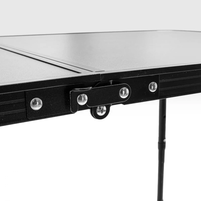 Uyguna-Yakala Katlanabilir Kamp Masası - 2/4 Kişilik - Elevate Mini - Siyah