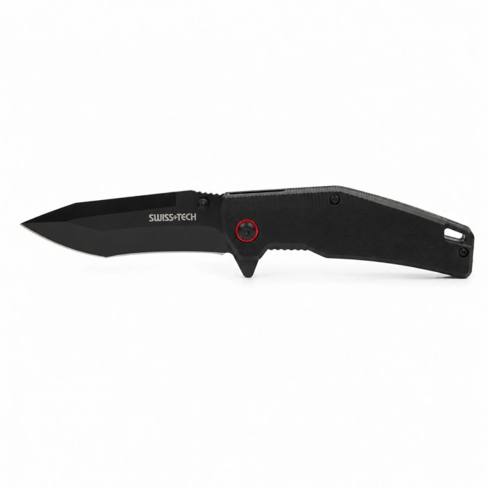 Uyguna-Yakala Katlanır Cep Çakısı - Swiss+Tech - ST014002