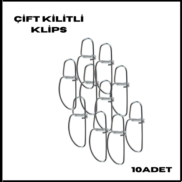 Uyguna-Yakala Klips (10lu) -DON.004