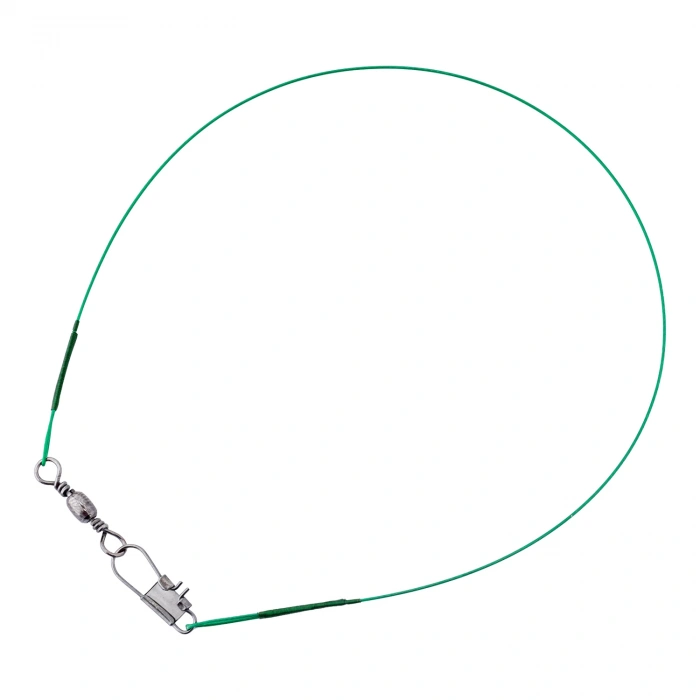 Uyguna-Yakala Klipsli Fırdöndülü Çelik Tel - Fishack WireX - 72li Kartela Set