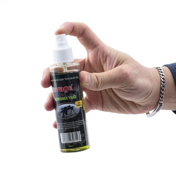 Uyguna-Yakala Koruyucu - Savage - Sprey Silah Yağı - 150 ml