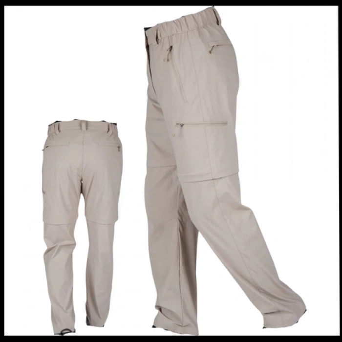 Uyguna-Yakala Kum Pantolon - Kargo Cepli - 909-S