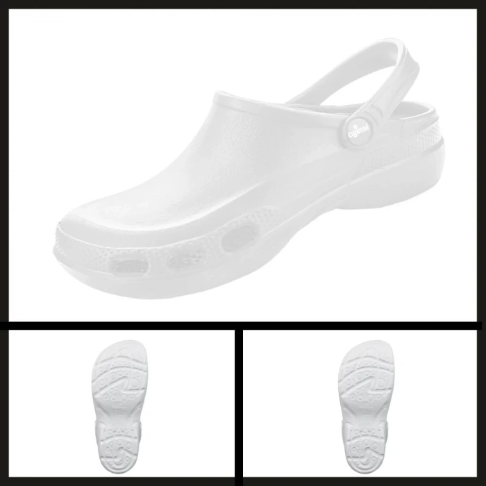 Uyguna-Yakala Beyaz Eva Doctor Terlik-ER.101-1947