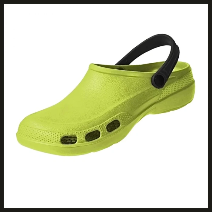 Uyguna-Yakala  Medyk Yeşil Eva Ultra Hafif Terlik-TER.104